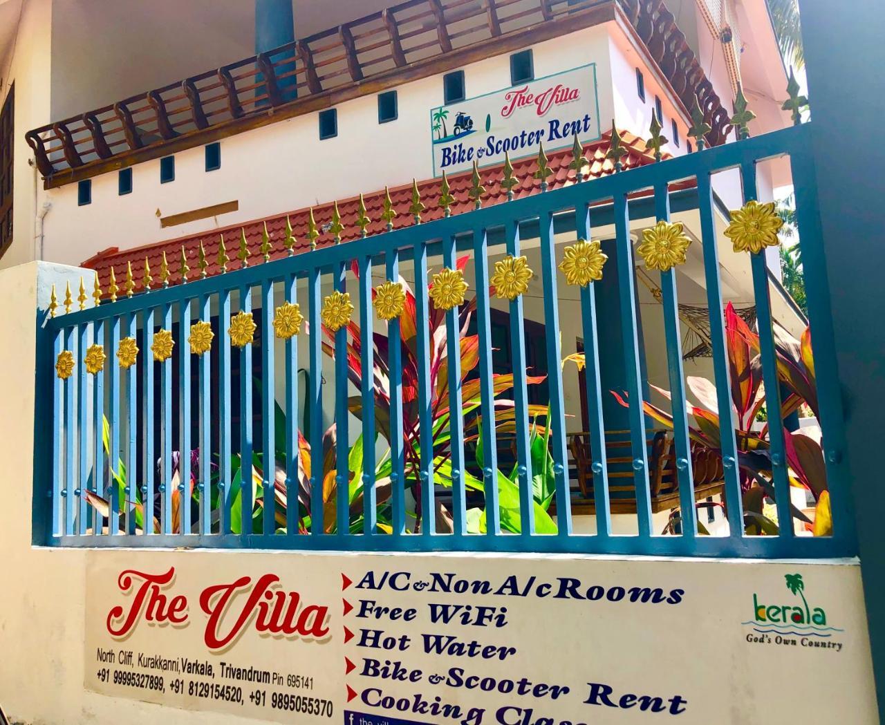 The Villa Varkala Exteriér fotografie